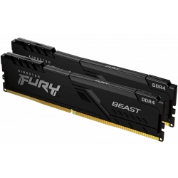 8GB (4GB x2) Kingston FURY Beast KF426C16BBK2/8 DDR4 2666MT/s Non-ECC Memory DIMM, PNP