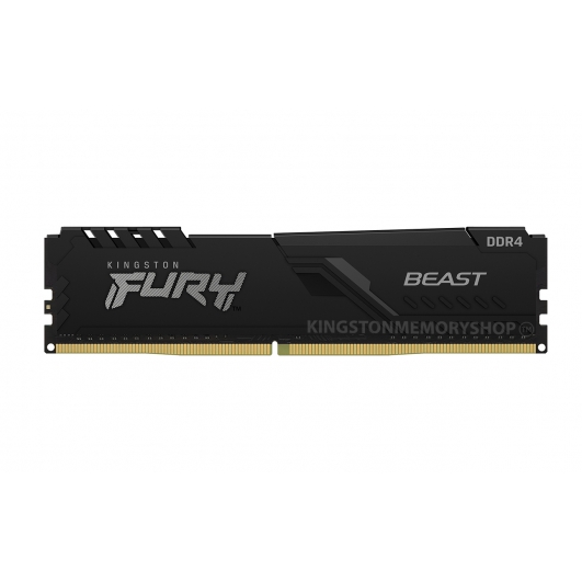 Kingston FURY Beast RGB KF432C16BB12A/16 16GB DDR4 3200MT/s Black DIMM [XMP]