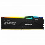 16GB (8GB x2) Kingston FURY Beast KF560C36BBEAK2-16 DDR5 6000MT/s Non-ECC Memory DIMM, XMP/EXPO, RGB