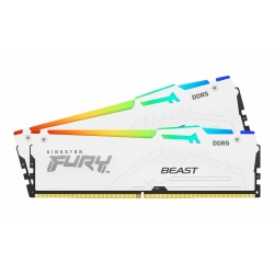 32GB (16GB x2) Kingston FURY Beast KF560C36BWE2AK2-32 DDR5 6000MT/s Non-ECC Memory DIMM, XMP/EXPO, RGB