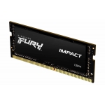 32GB (16GB x2) Kingston FURY Impact KF432S20IBK2/32 DDR4 3200MT/s Non-ECC Memory SODIMM, PNP