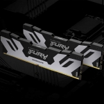 32GB (16GB x2) Kingston FURY Renegade KF560C32RSK2-32 DDR5 6000MT/s Non-ECC Memory DIMM, XMP