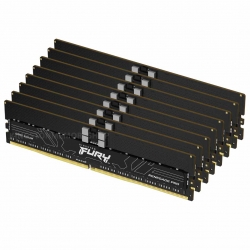 256GB (32GB x8) Kingston FURY Renegade Pro KF564R32RBE2K8-256 DDR5 6400MT/s ECC Registered Memory DIMM