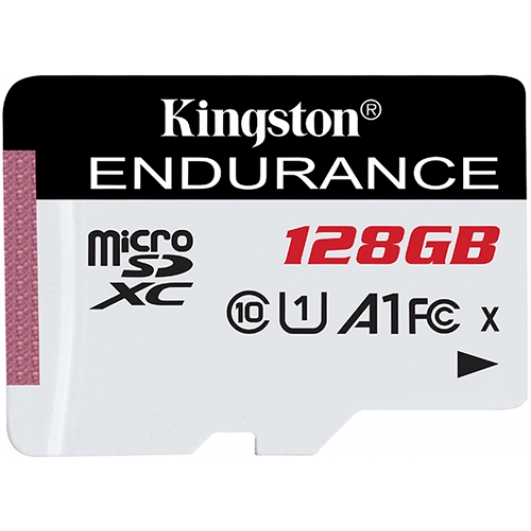 Kingston 128GB High Endurance Micro SD Card - U1, Up To 95MB/s