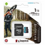 Kingston 1TB (1000GB) Canvas Go Plus Micro SD Card - U3, V30, Up To 170MB/s