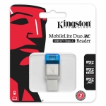 Kingston MobileLite Duo 3C USB 3.0 microSD Type-A/C Memory Card Reader