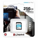 Kingston 256GB Canvas Go Plus SD Card - U3, V30, Up To 170MB/s