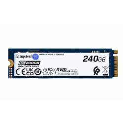 240GB Kingston DC2000B SSD, M.2 NVMe [2280], PCIe 4.0 x4, 4500MB/s R, 400MB/s W