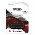 1.0TB (1000GB) Kingston KC3000 M.2 (2280) PCIe NVMe Gen 4.0 (x4) SSD