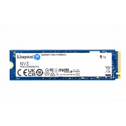 1TB (1000GB) Kingston NV3 SSD, M.2 NVMe [2280], PCIe 4.0 x4, 6000MB/s R, 4000MB/s W