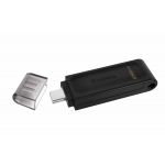 256GB Kingston DataTraveler 70 USB 3.2, Gen1 Flash Drive, Type-C, 80MB/s R