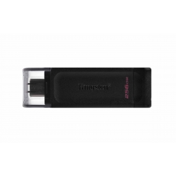 256GB Kingston DataTraveler 70 USB 3.2, Gen1 Flash Drive, Type-C, 80MB/s R