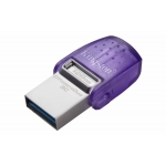 128GB Kingston DataTraveler microDuo 3C USB 3.2, Gen1 Flash Drive, Type-A/C, 200MB/s R