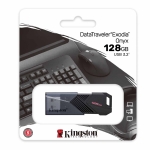 Kingston 128GB DataTraveler Exodia Onyx Type-A Flash Drive USB 3.2, Gen1