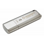 16GB Kingston Ironkey Locker+ 50 USB 3.2, Gen1 Flash Drive, Type-A, 145MB/s R