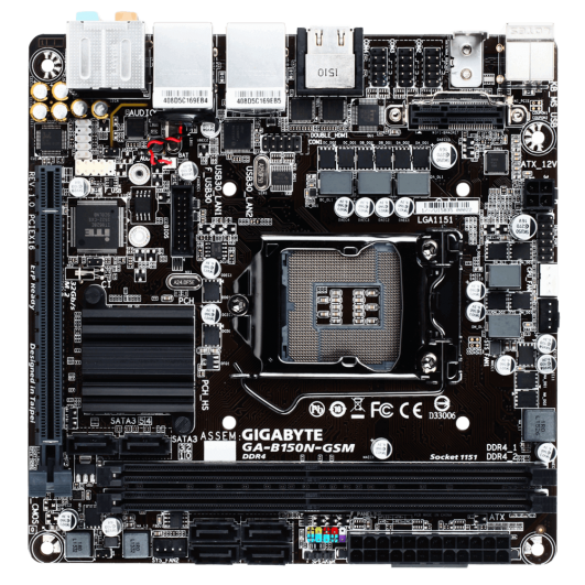 Gigabyte Ga B150n Gsm Motherboard Memory Ram Ssd Upgrades Kingston